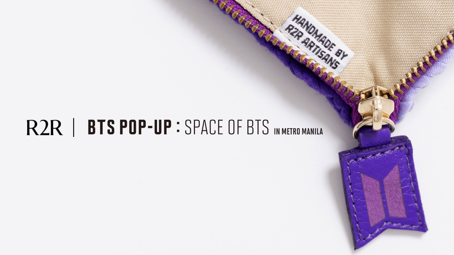 R2R Made Philippine-exclusive Bags for BTS Pop-up : Space of BTS in Metro Manila 2024