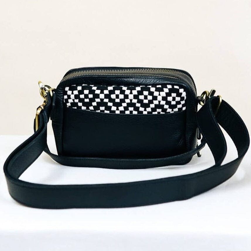 Bento Diamond Black & Beige Fashion Rags2Riches