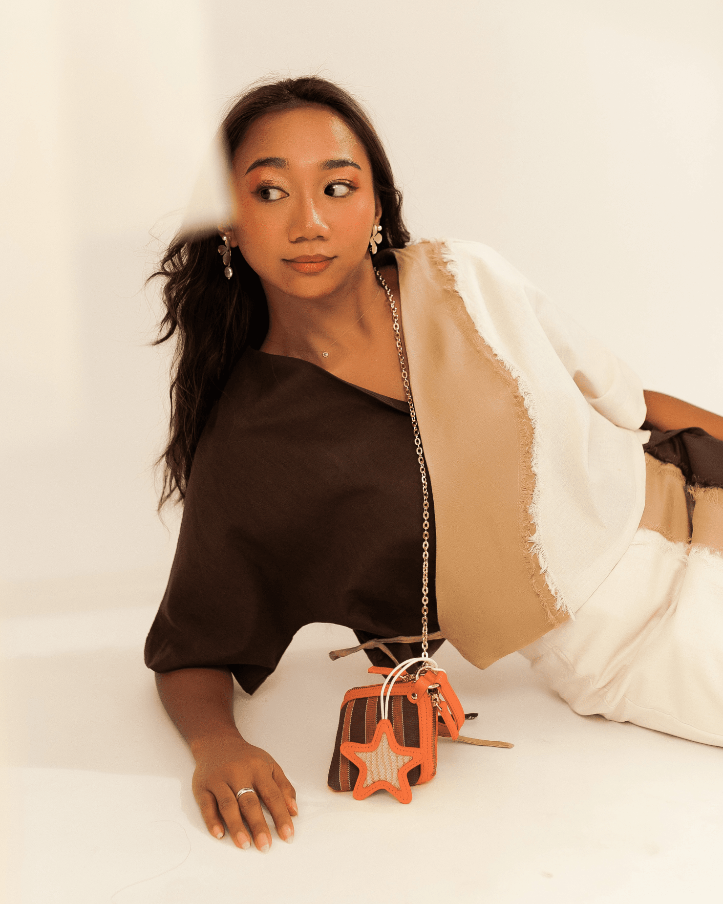 Bituin Charm Orange Fashion Rags2Riches