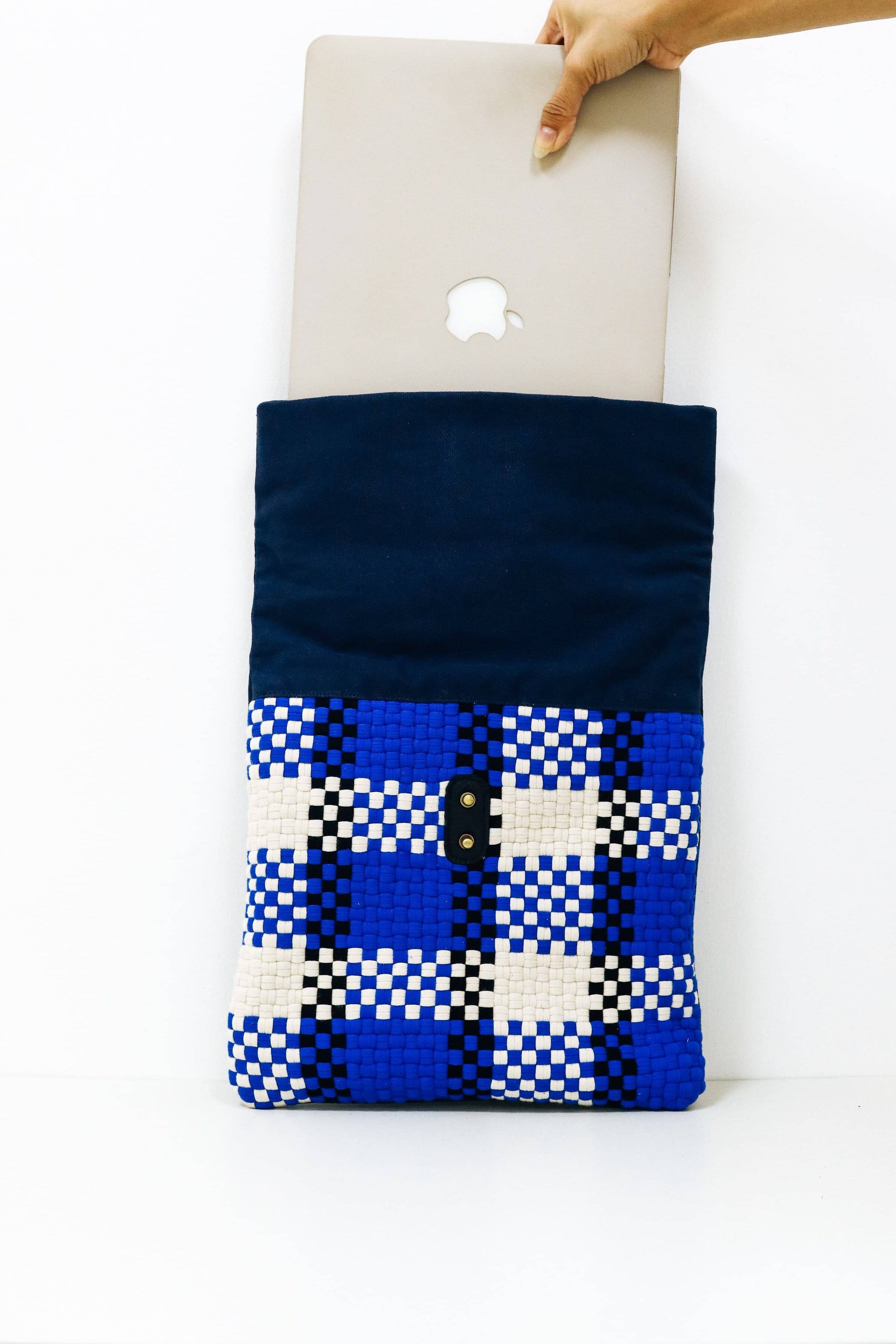 Charlie Laptop Sleeve Blue Fashion Rags2Riches