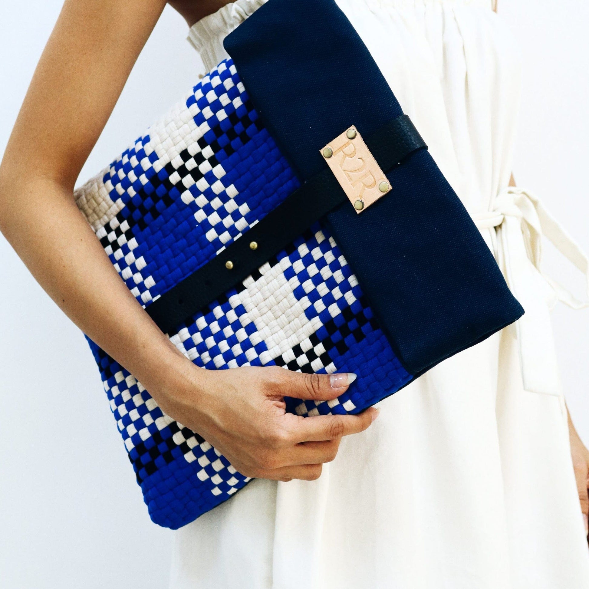 Charlie Laptop Sleeve Blue Fashion Rags2Riches