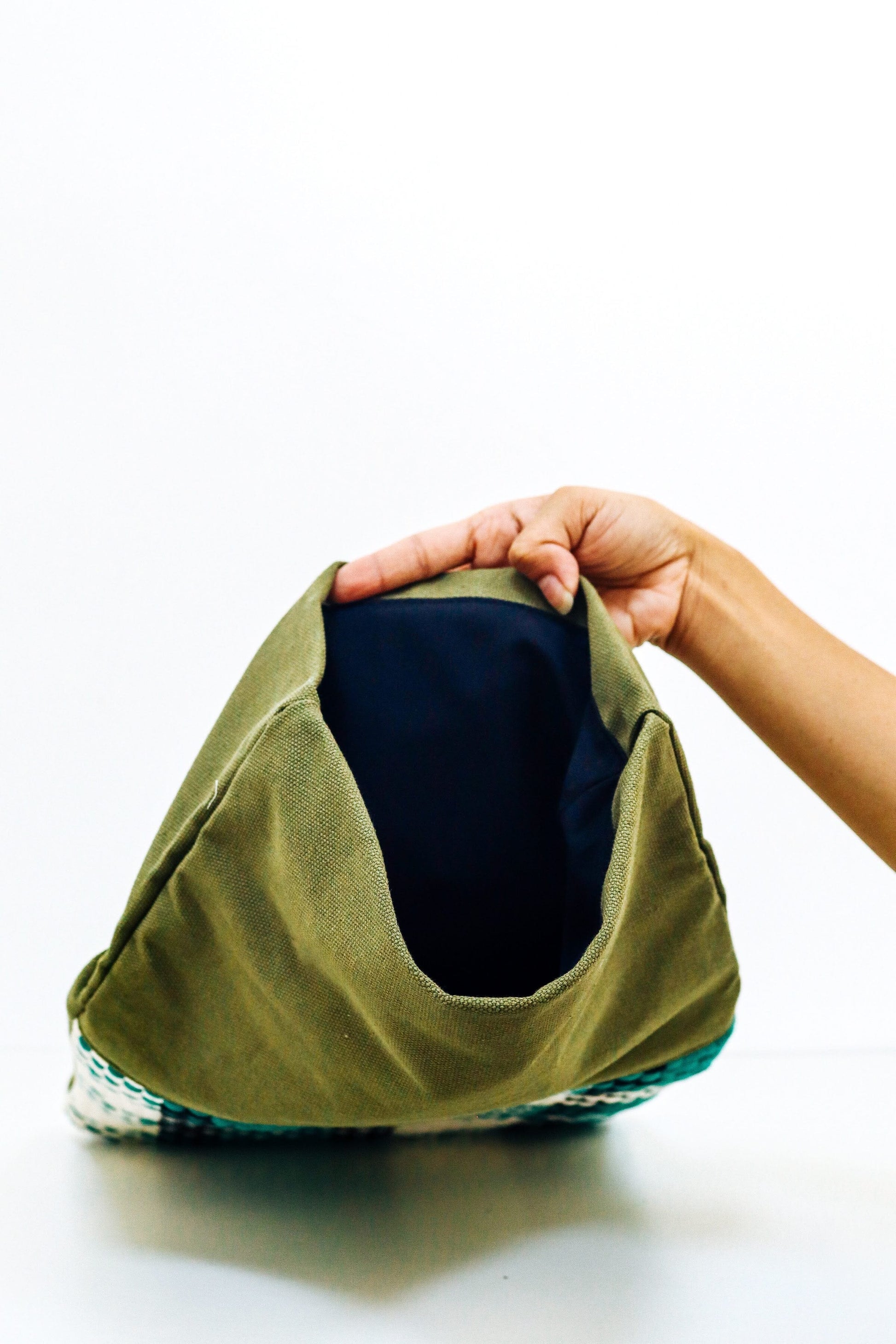 Charlie Laptop Sleeve - Green Fashion Rags2Riches