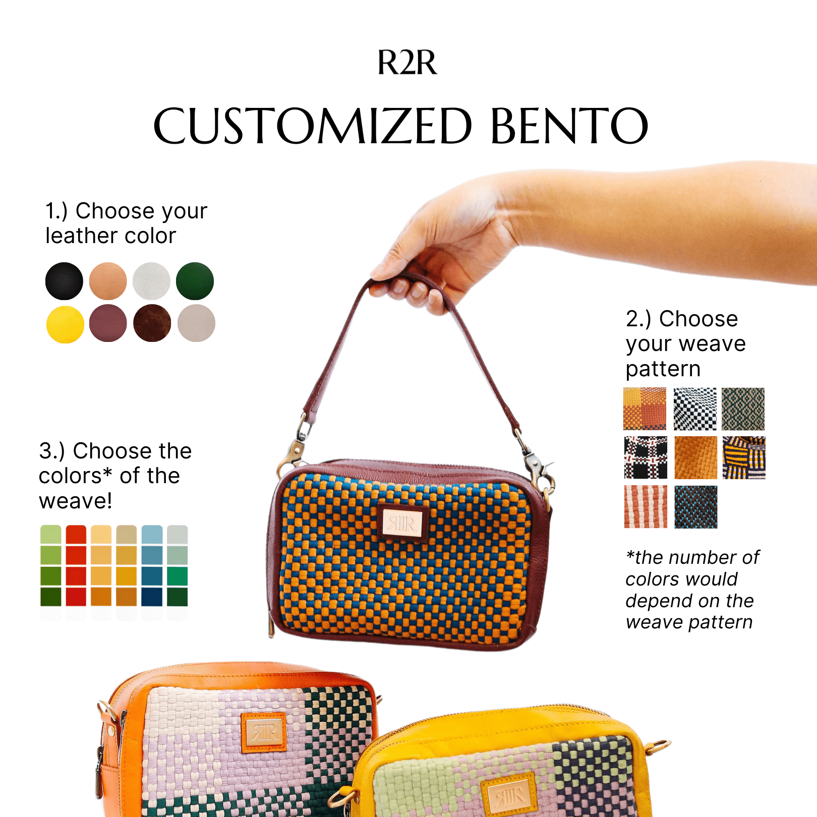 Customized Bento Bag Fashion Rags2Riches