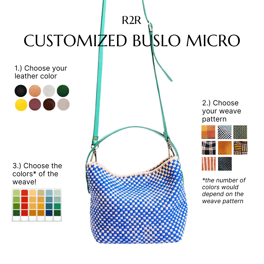 Customized Buslo Micro Bag Fashion Rags2Riches
