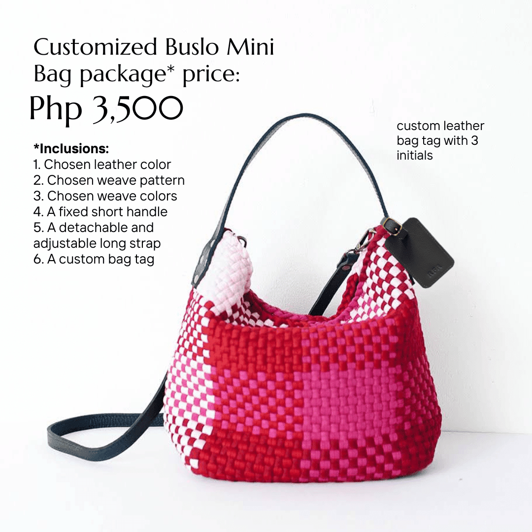 Customized Buslo Mini Bag Fashion Rags2Riches