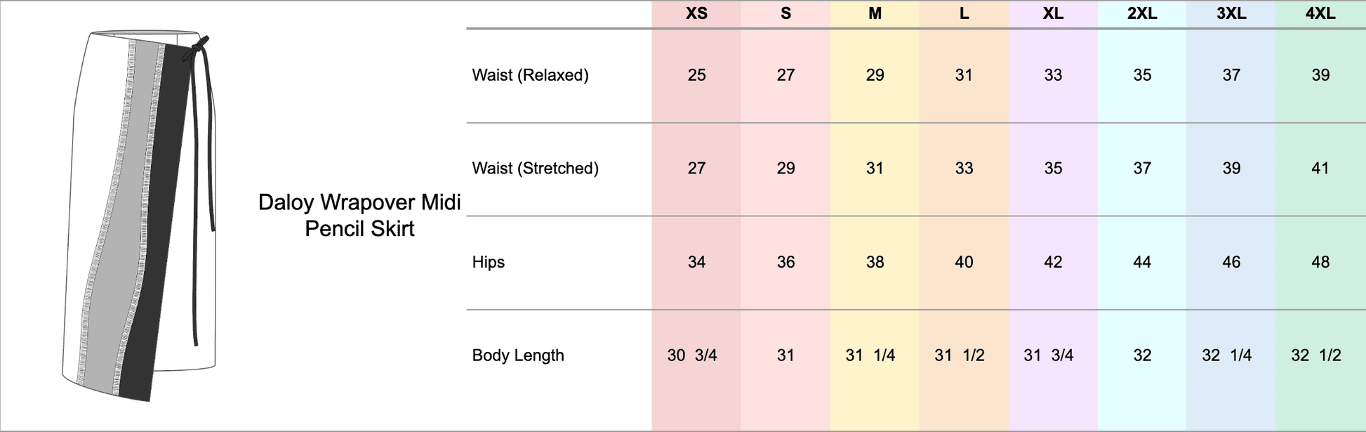 Daloy Wrapover Midi Pencil Skirt Tan Fashion R2R On Repeat