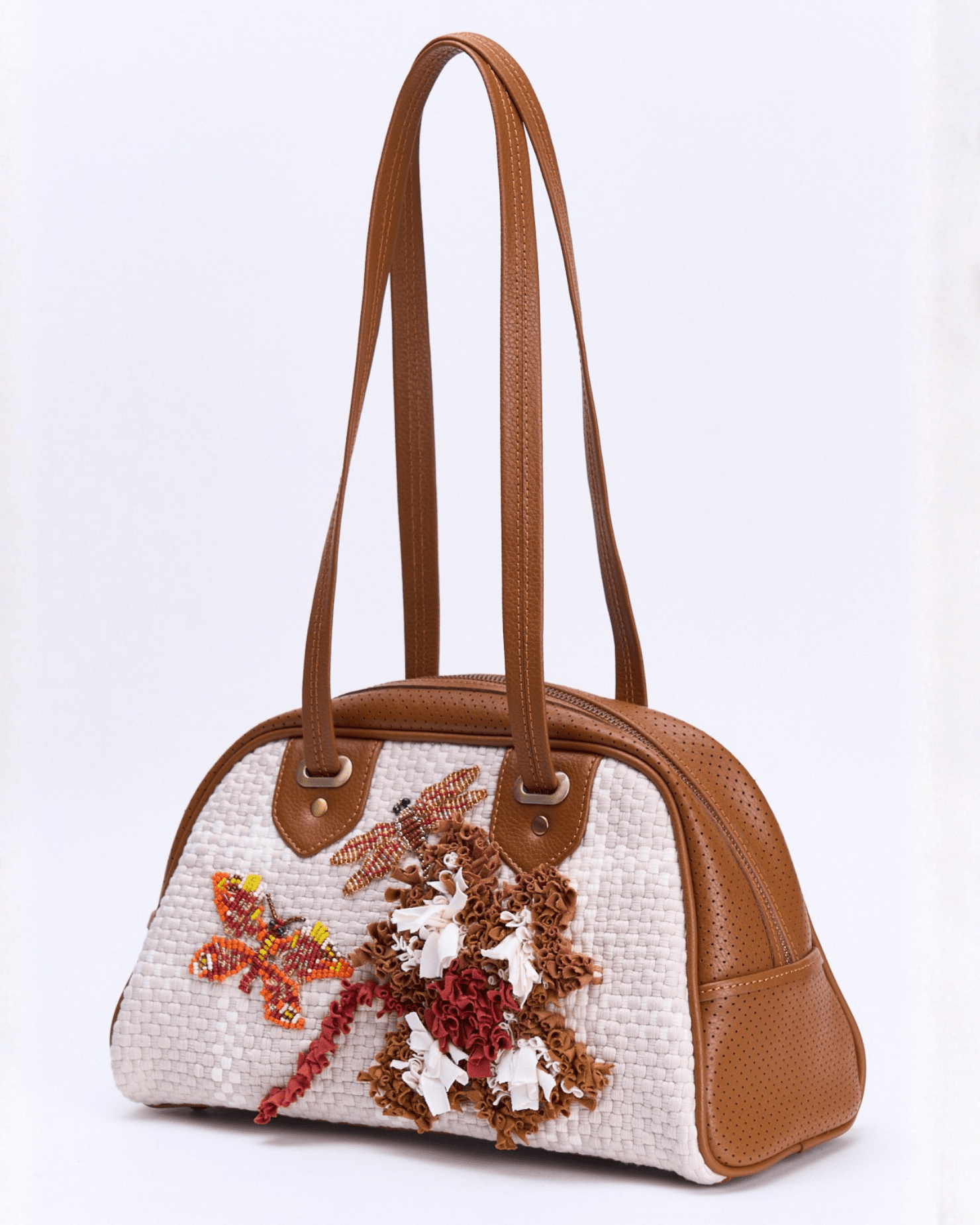 Hardin Bowler Bag Tan Fashion Rags2Riches