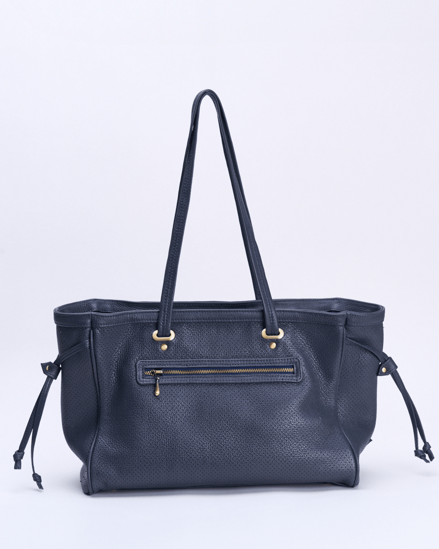 Hardin Tote Navy Blue Fashion Rags2Riches
