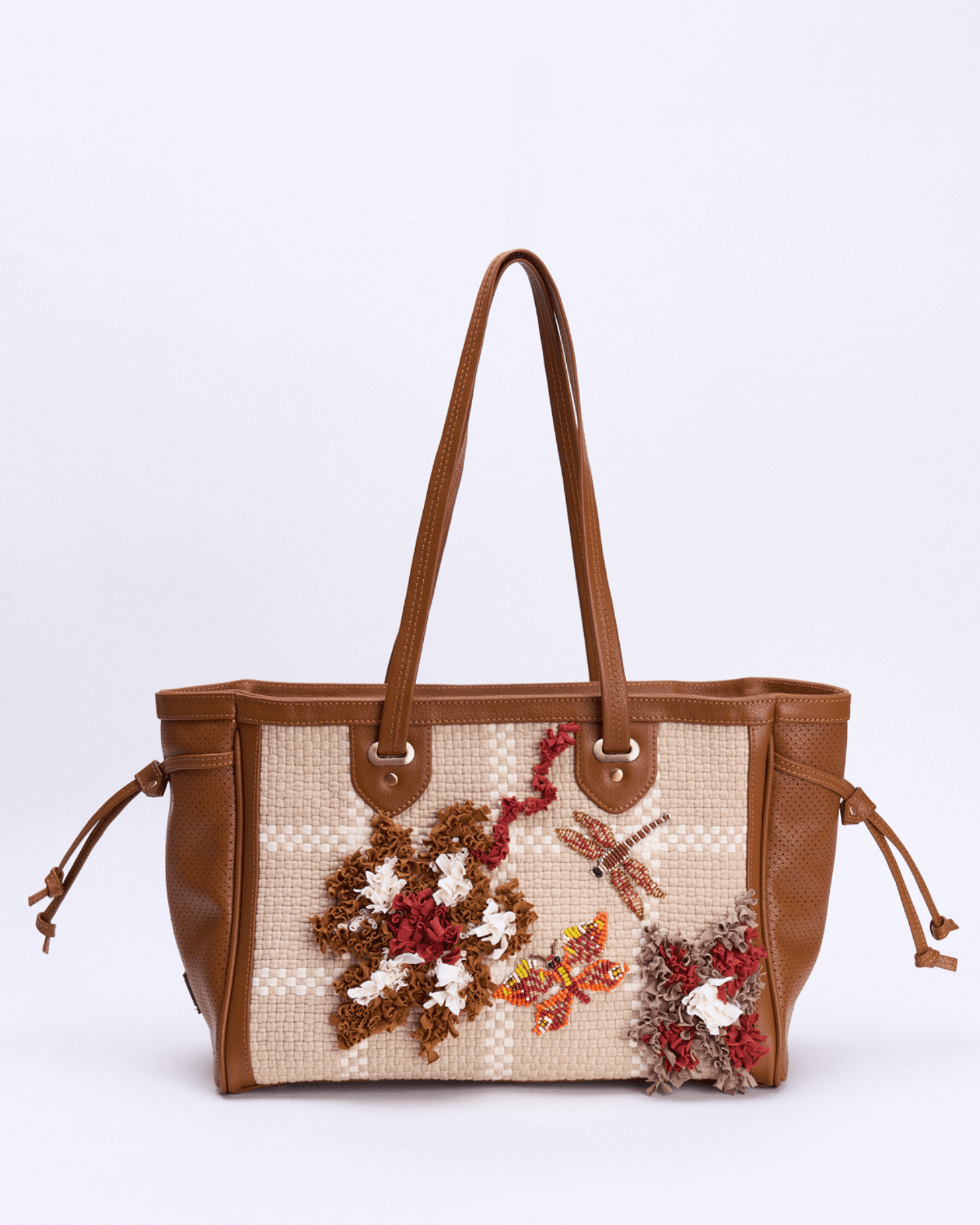 Hardin Tote Tan Fashion Rags2Riches