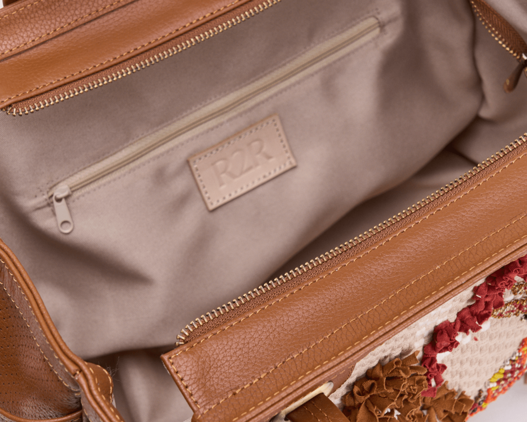 Hardin Tote Tan Fashion Rags2Riches