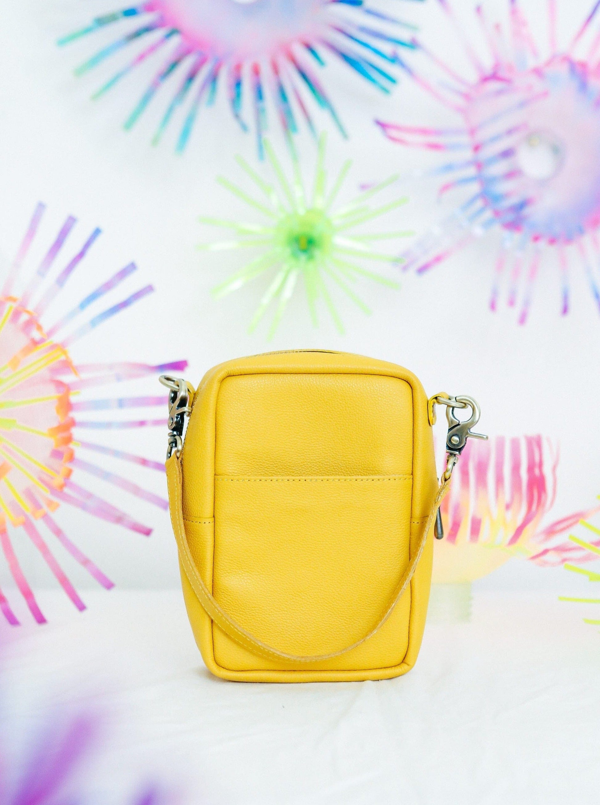 [Leeroy New x R2R] Sacred Heart Crossbody Bag Yellow Fashion Rags2Riches