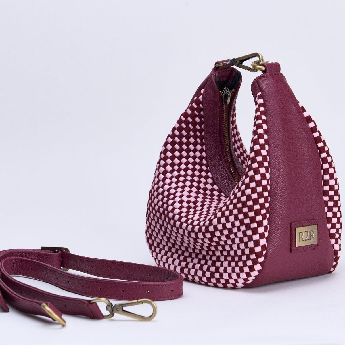 Luna Bag Burgundy Fashion Rags2Riches