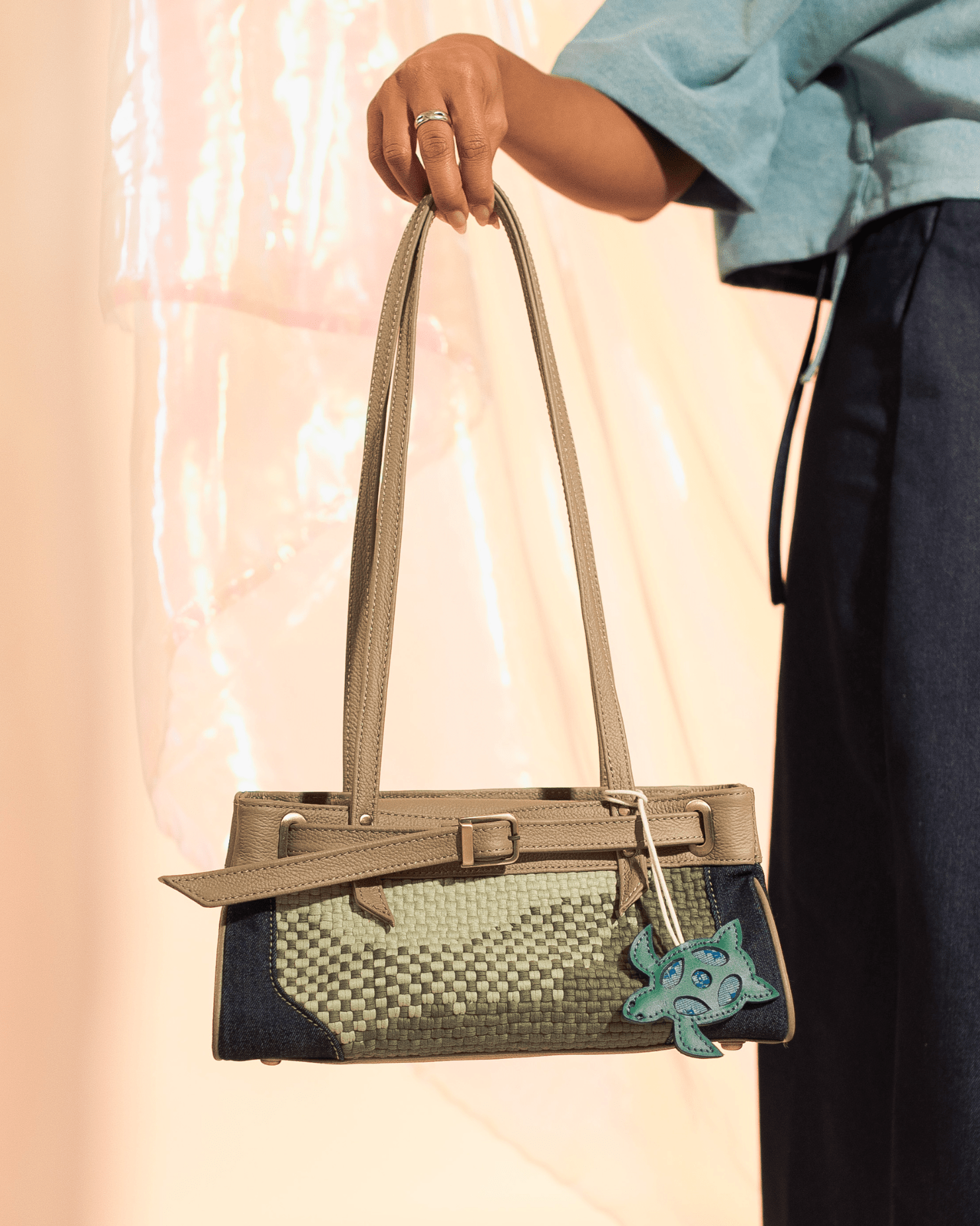 Pawikan Charm Green Fashion Rags2Riches