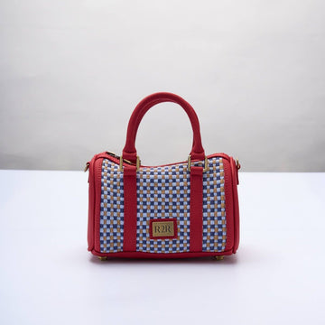 [Ready Today] Boston Mini Bag Seaside Gingham