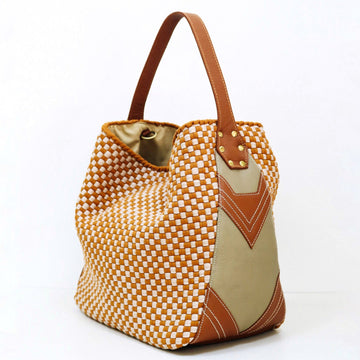 Buslo Medley Leather Patchwork Tan