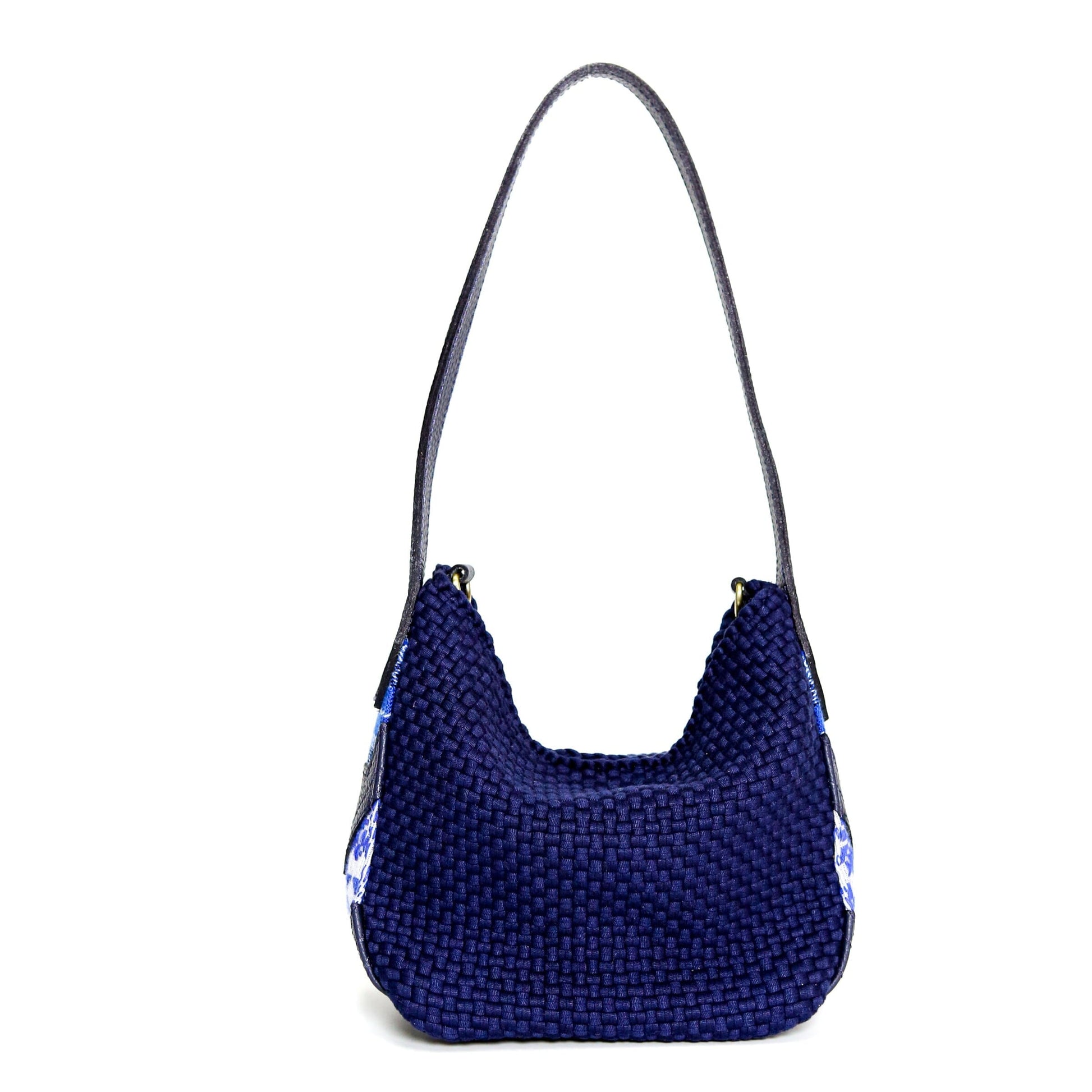 [Ready Today] Buslo Micro Medley Navy with Longer Handle Fashion Rags2Riches