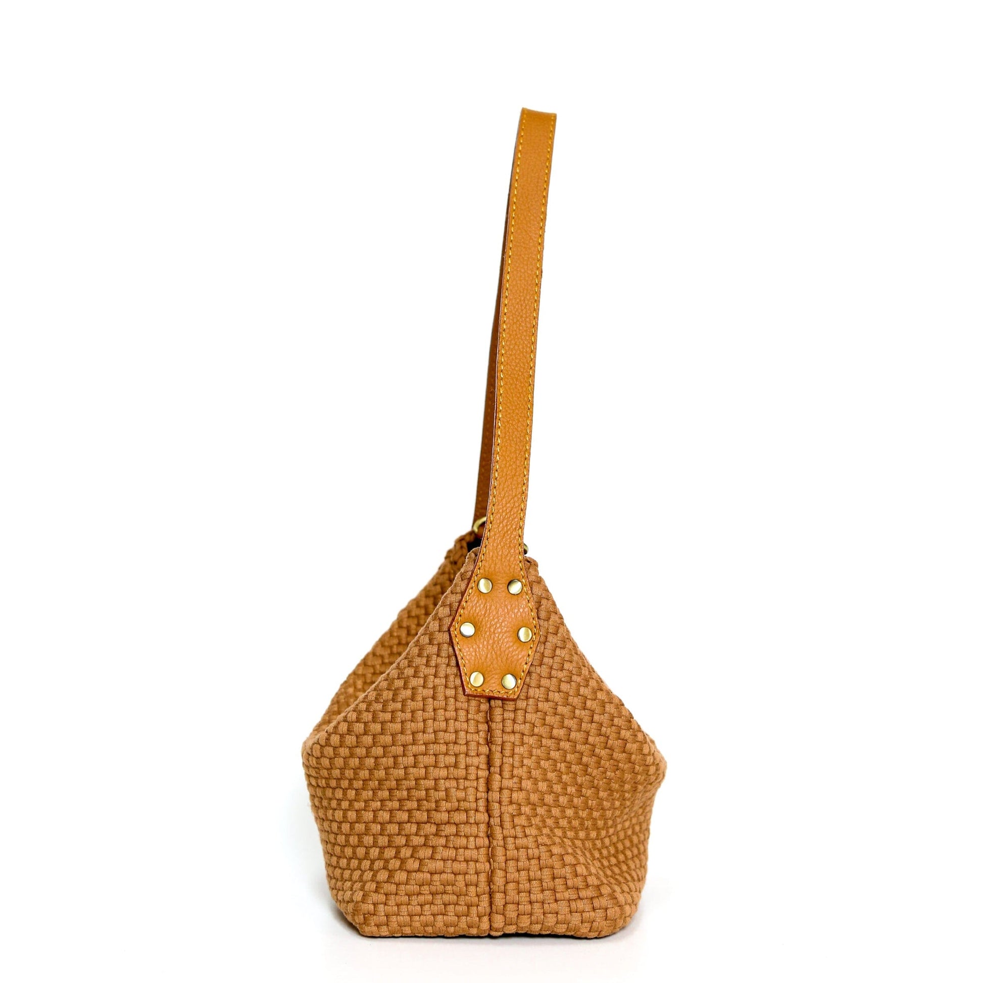 [Ready Today] Buslo Micro Monochrome Tan with Longer Handle Fashion Rags2Riches