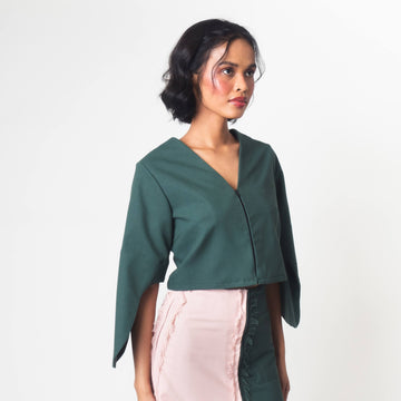 [Ready Today] Convertible Terno Top Green