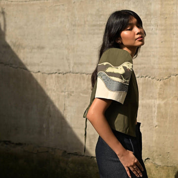 [Ready Today] Daloy Convertible Terno Top Fatigue