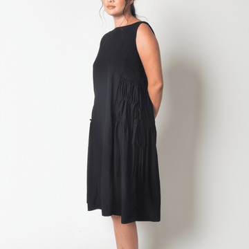 [Ready Today] Drawstring Dress Black