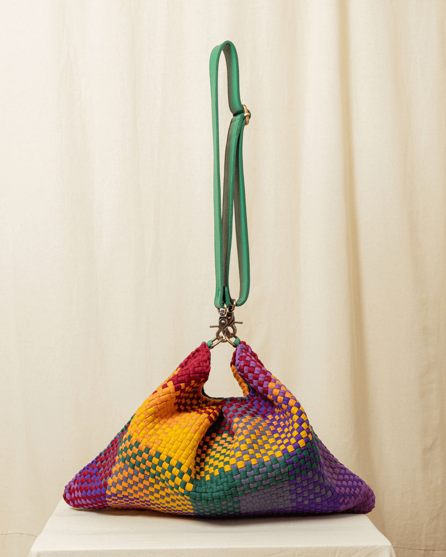 [Ready Today] Fortune Cookie Hobo Blocks Rainbow Fashion Rags2Riches