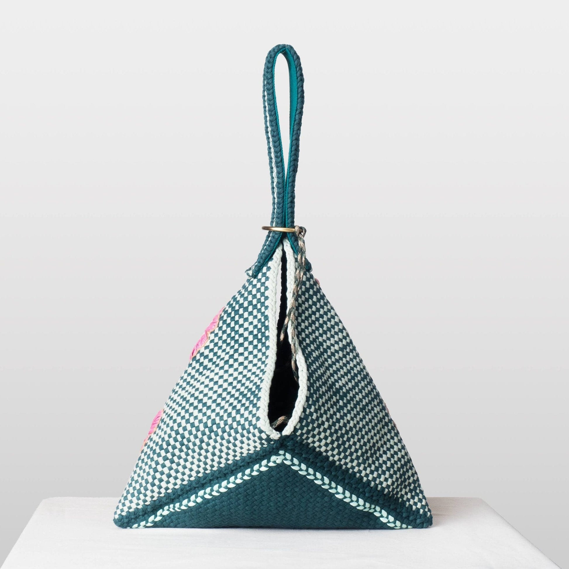 [Ready Today] Gumamela Hobo Emerald & Mint Fashion Rags2Riches