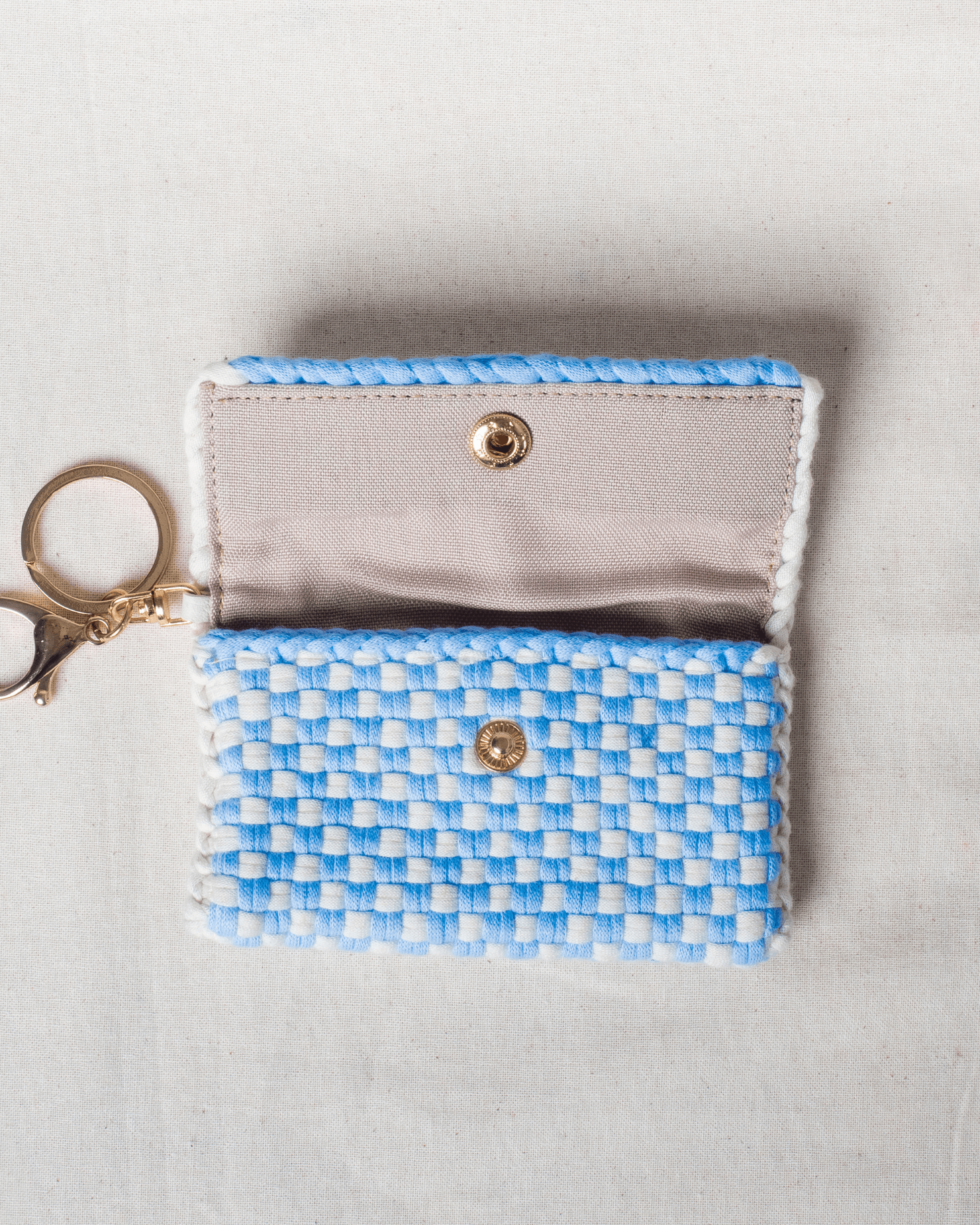 [Ready Today] Pao Charm Light Blue & Beige Fashion Rags2Riches