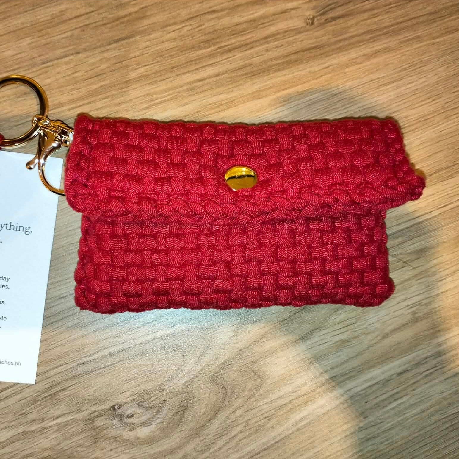 [Ready Today] Pao Charm Red Fashion Rags2Riches