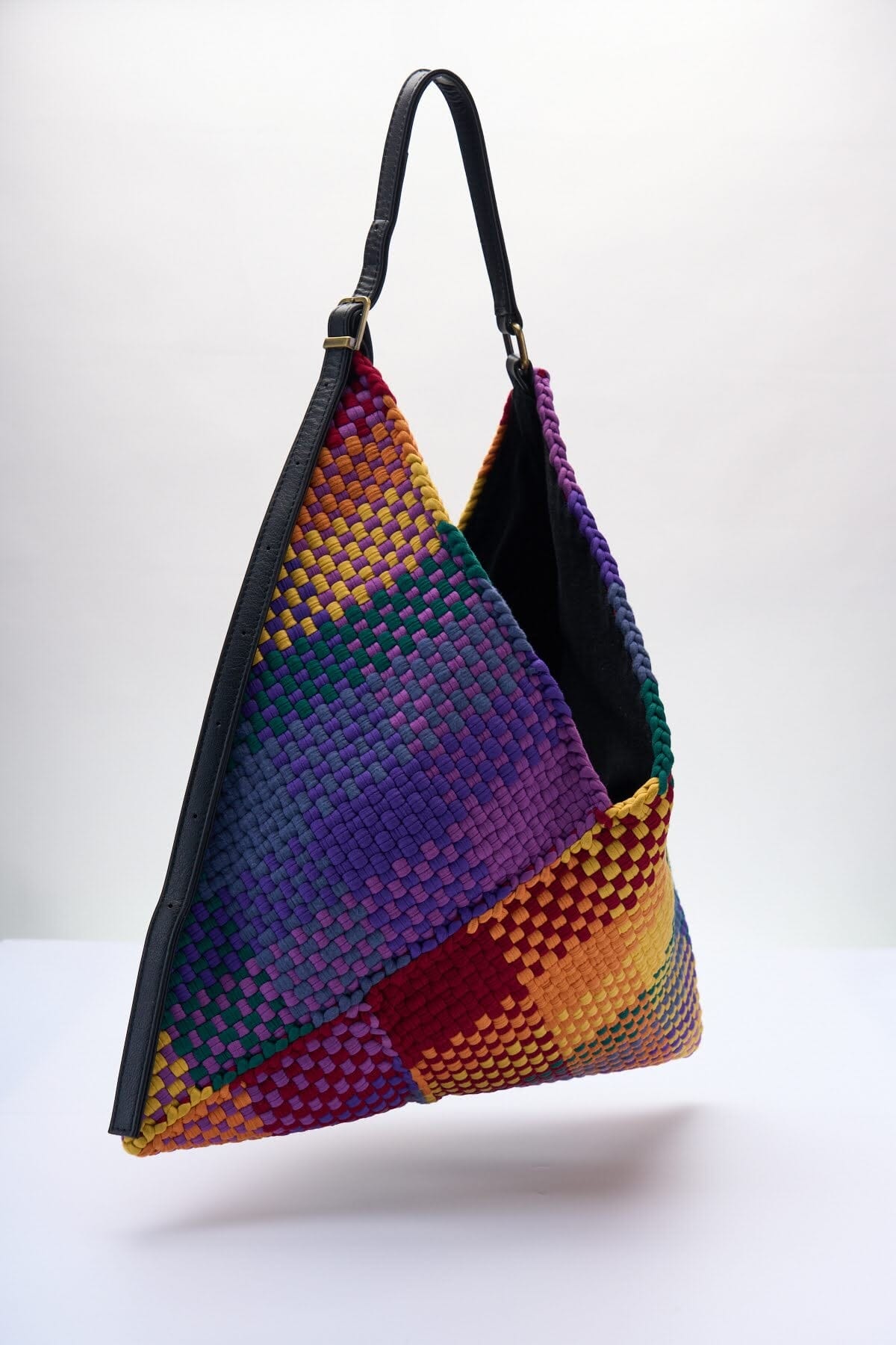 [Ready Today] Pusô Hobo Rainbow Blocks Fashion Rags2Riches