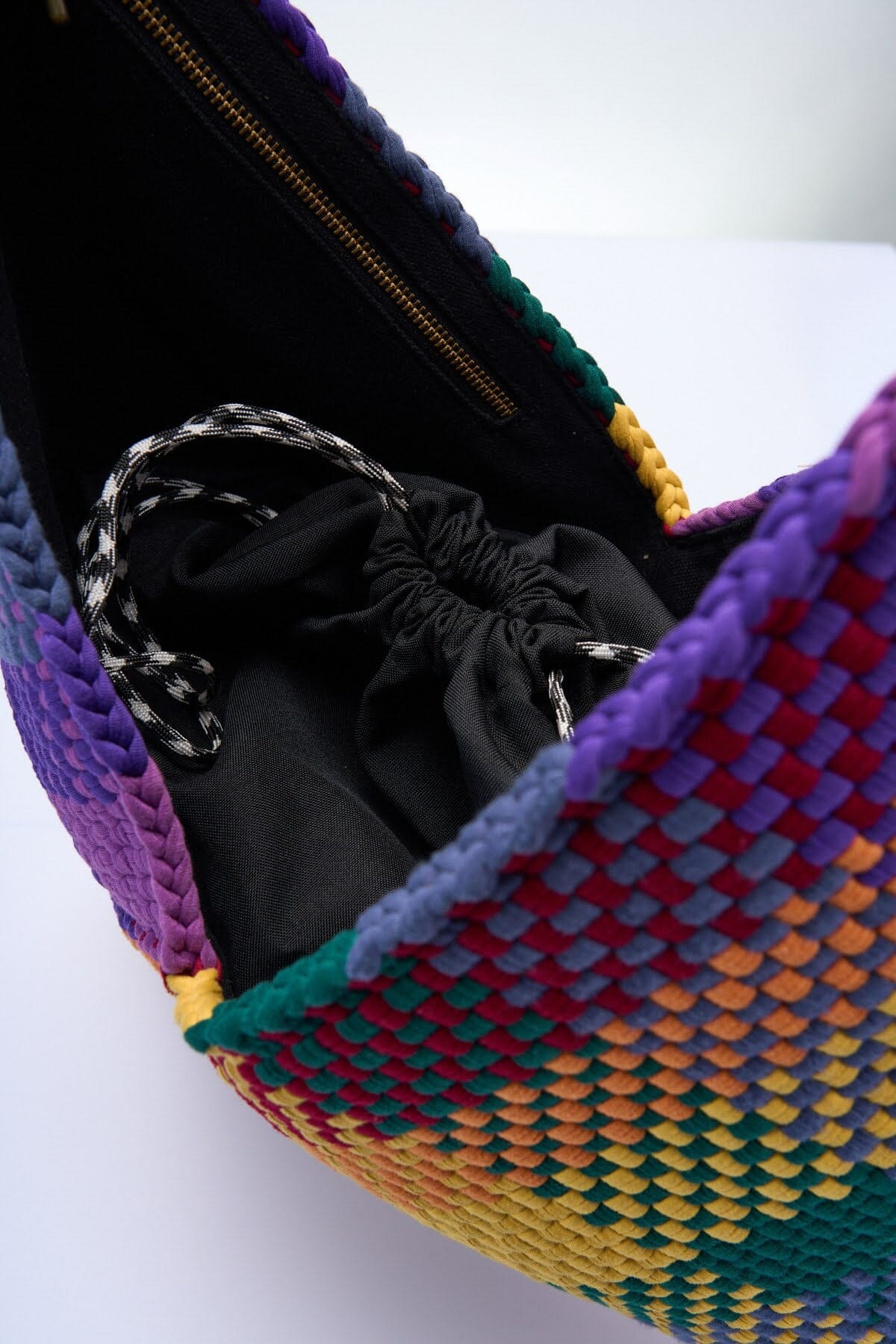 [Ready Today] Pusô Hobo Rainbow Blocks Fashion Rags2Riches