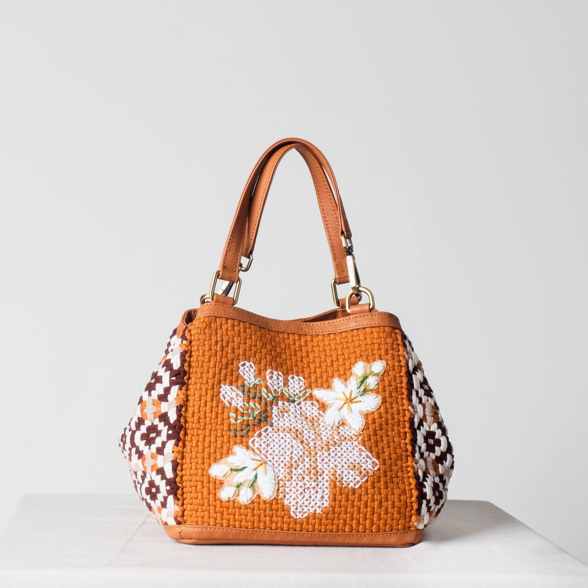 [Ready Today] Sampaguita Tote Tan Fashion Rags2Riches