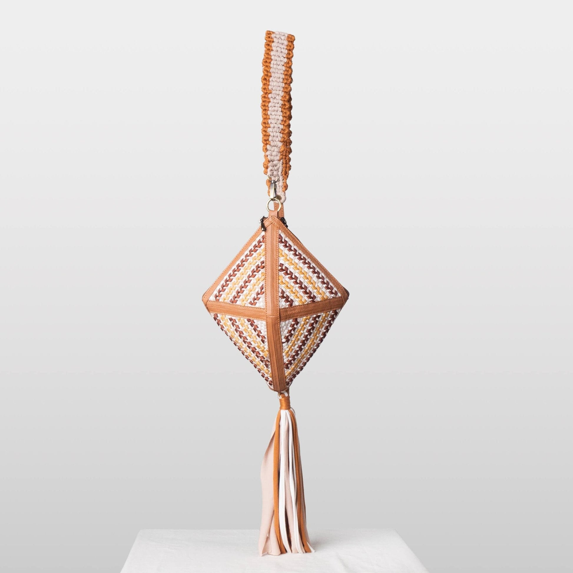 [Ready Today] Saranggola Bag Mocha & Beige Fashion Rags2Riches