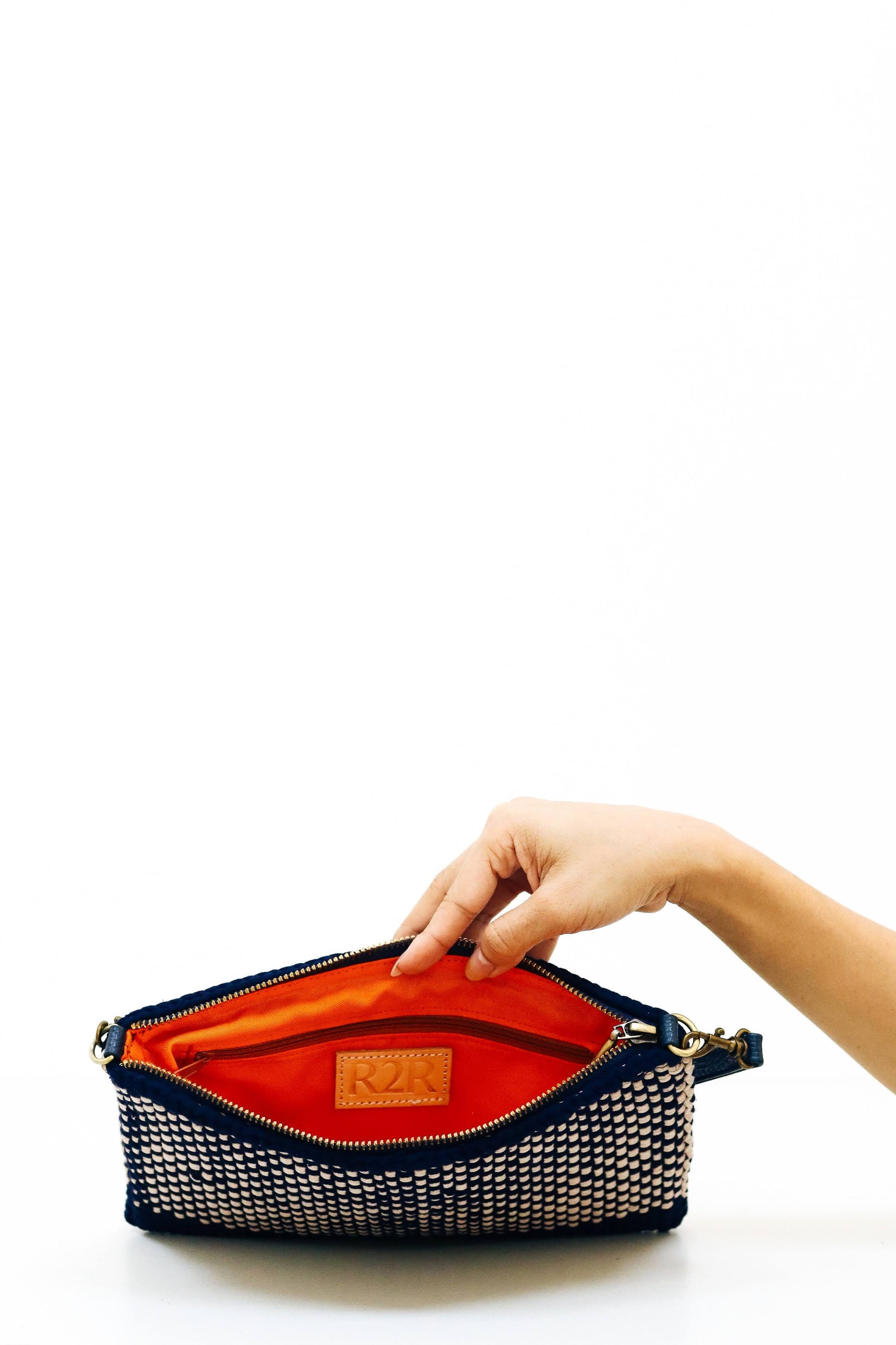 [Ready Today] Sobre Convertible Clutch Navy Fashion Rags2Riches