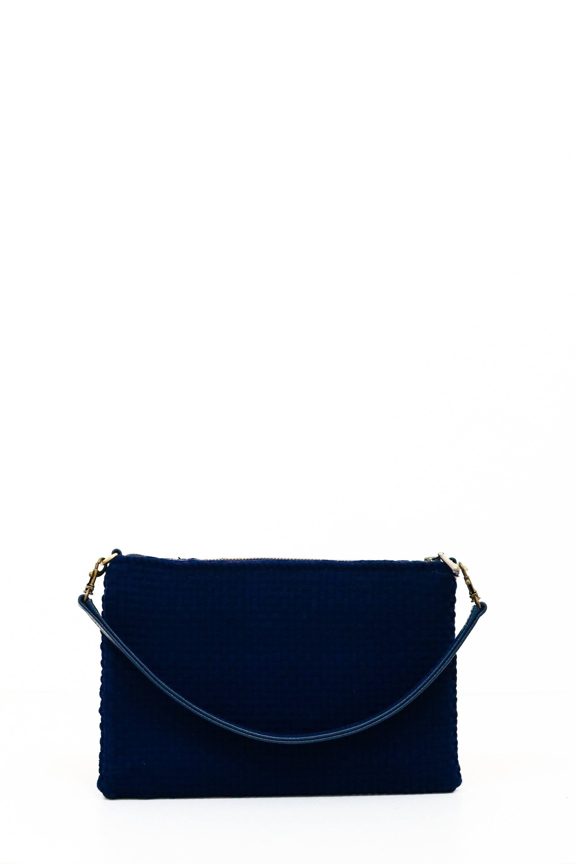 [Ready Today] Sobre Convertible Clutch Navy Fashion Rags2Riches