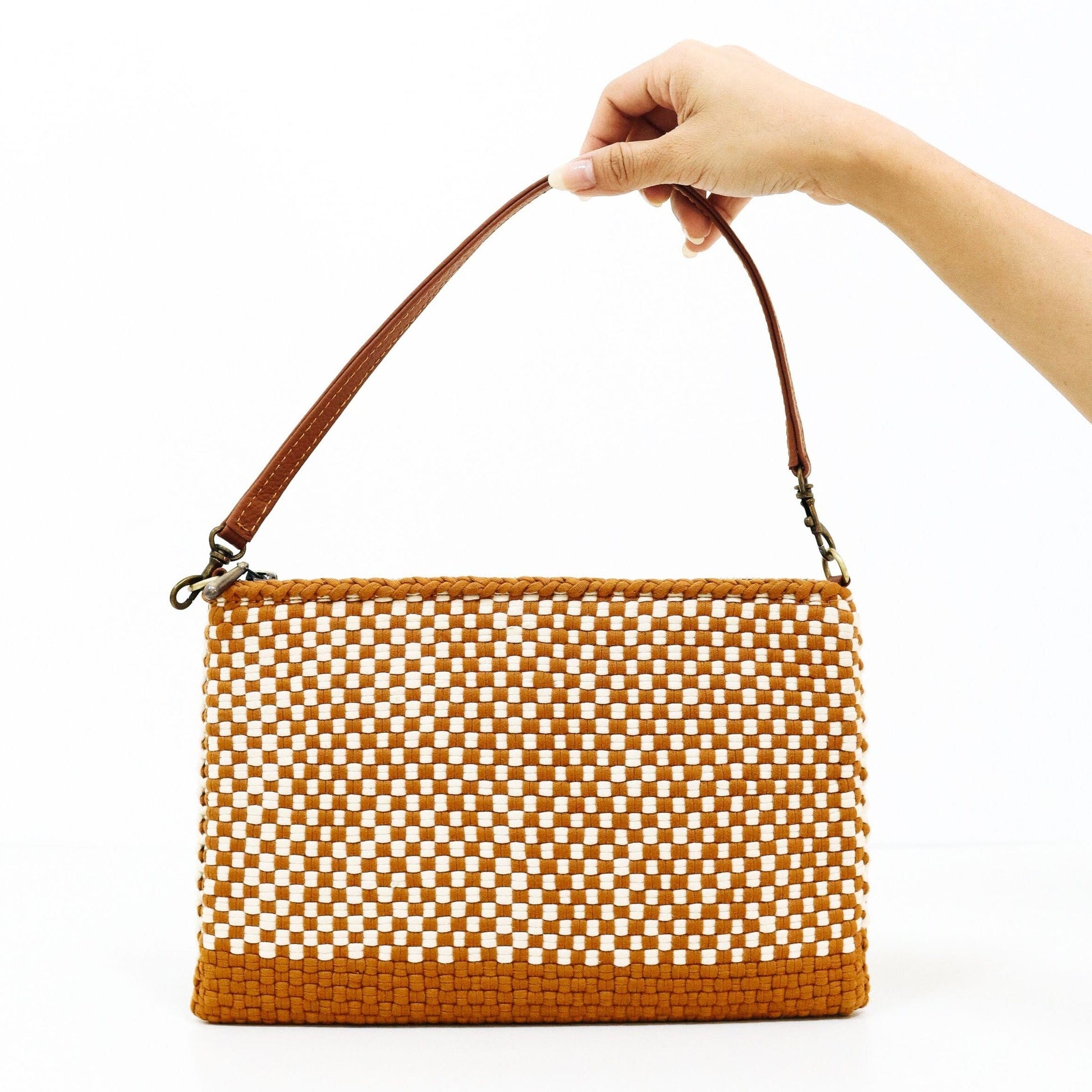 [Ready Today] Sobre Convertible Clutch Tan Fashion Rags2Riches