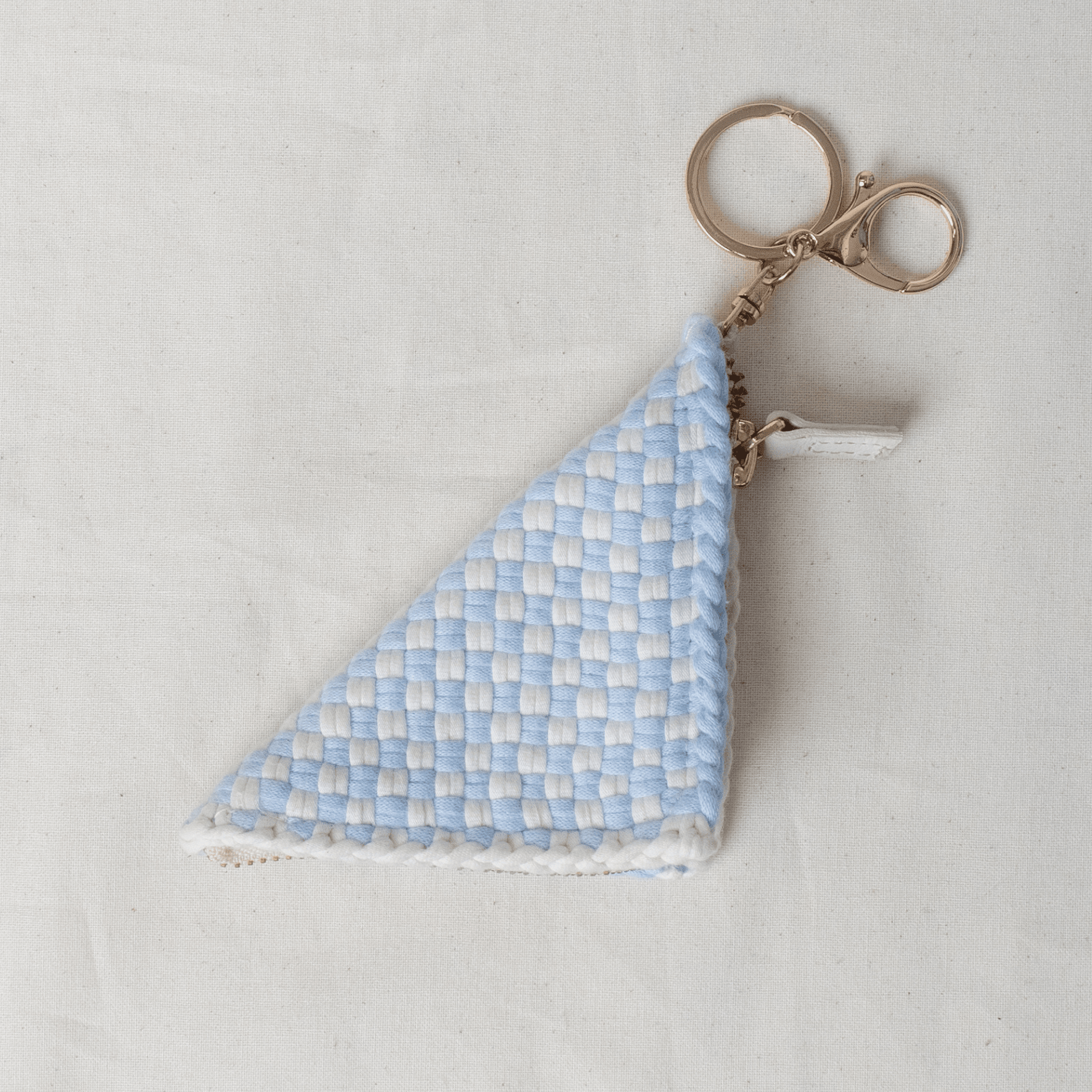 [Ready Today] Wonton Charm Light Blue & Beige Fashion Rags2Riches