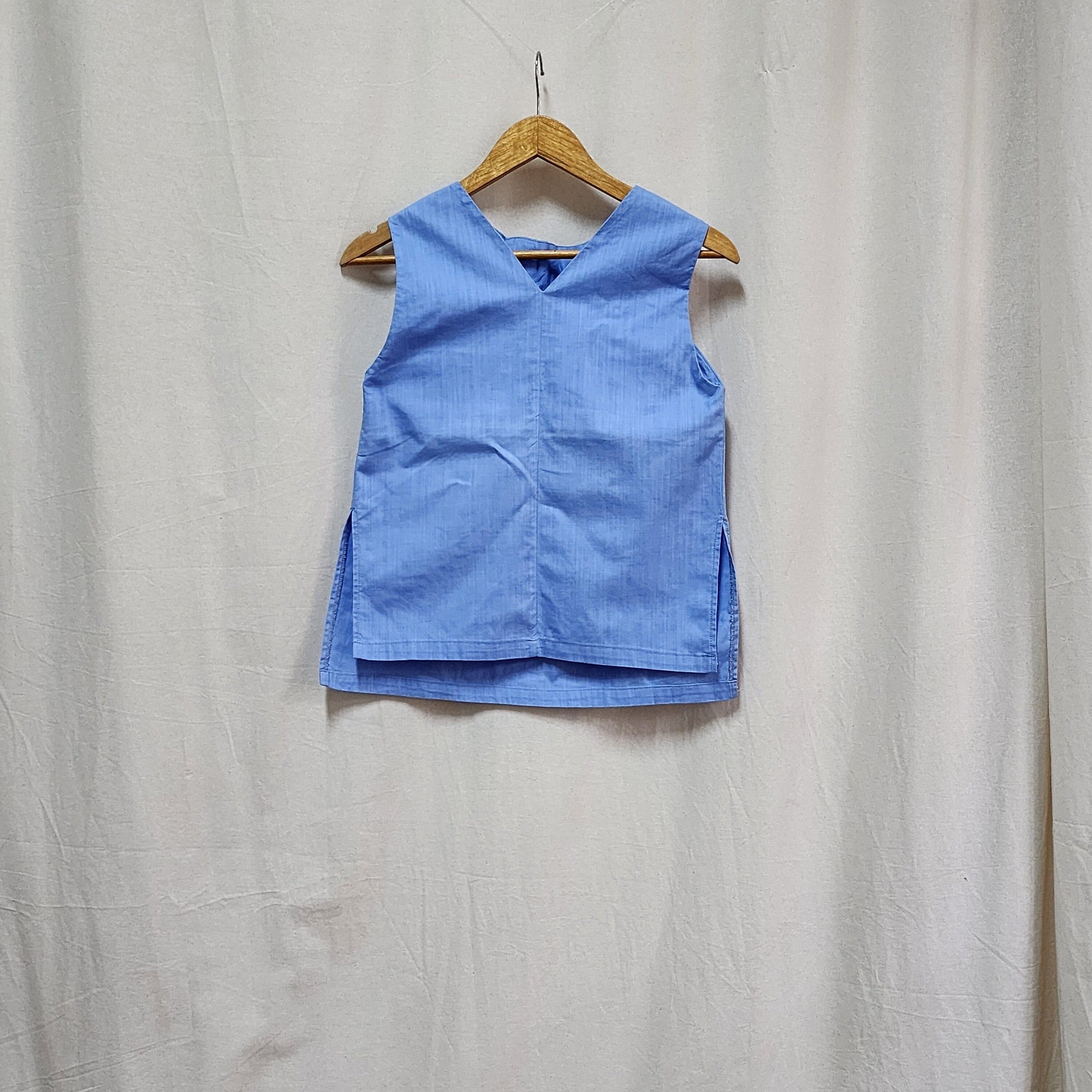 [SAMPLE] The Shirred Tunic Light Blue Fashion Rags2Riches