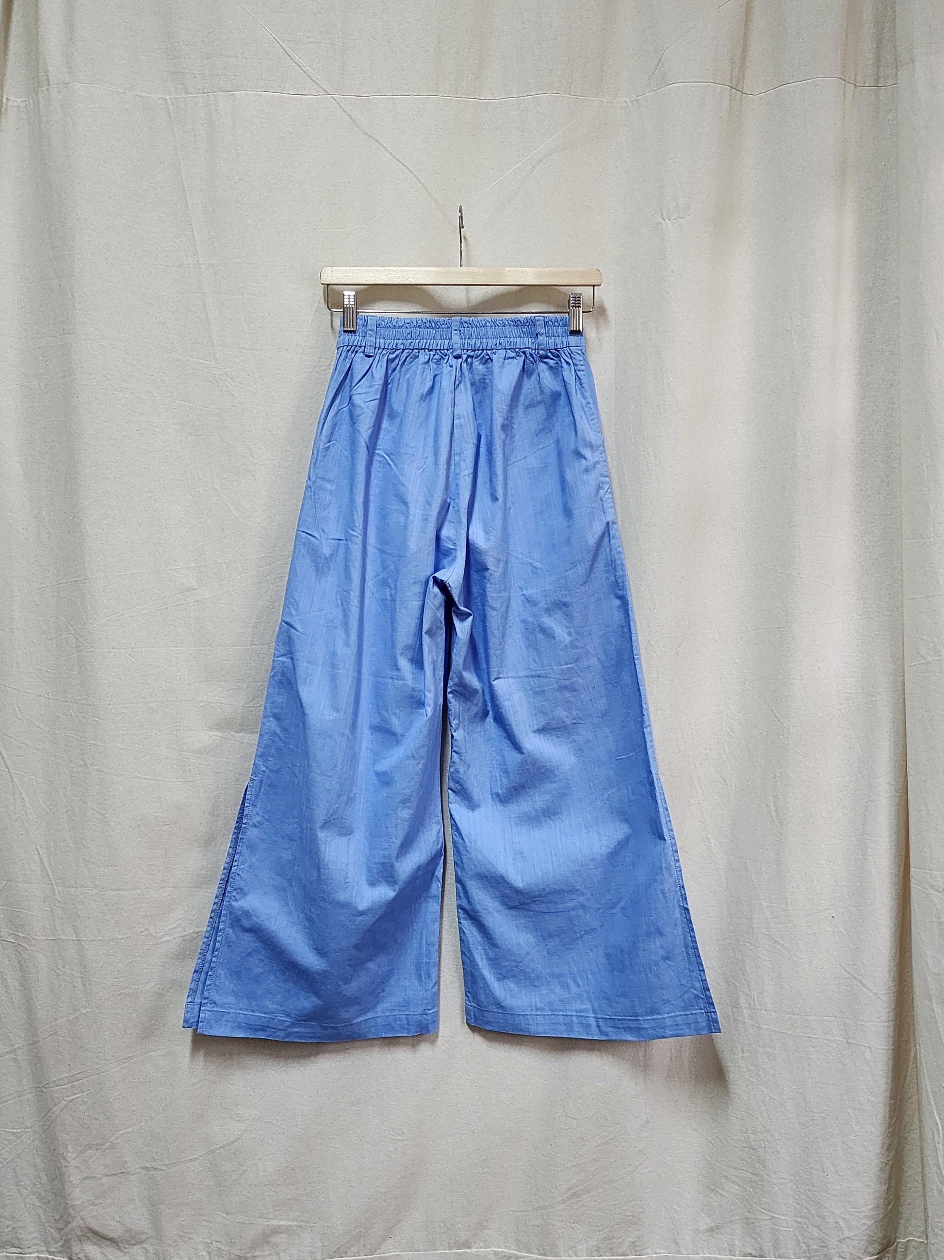 [SAMPLE] The Wide Pleated Trouser Light Blue Fashion R2R On Repeat