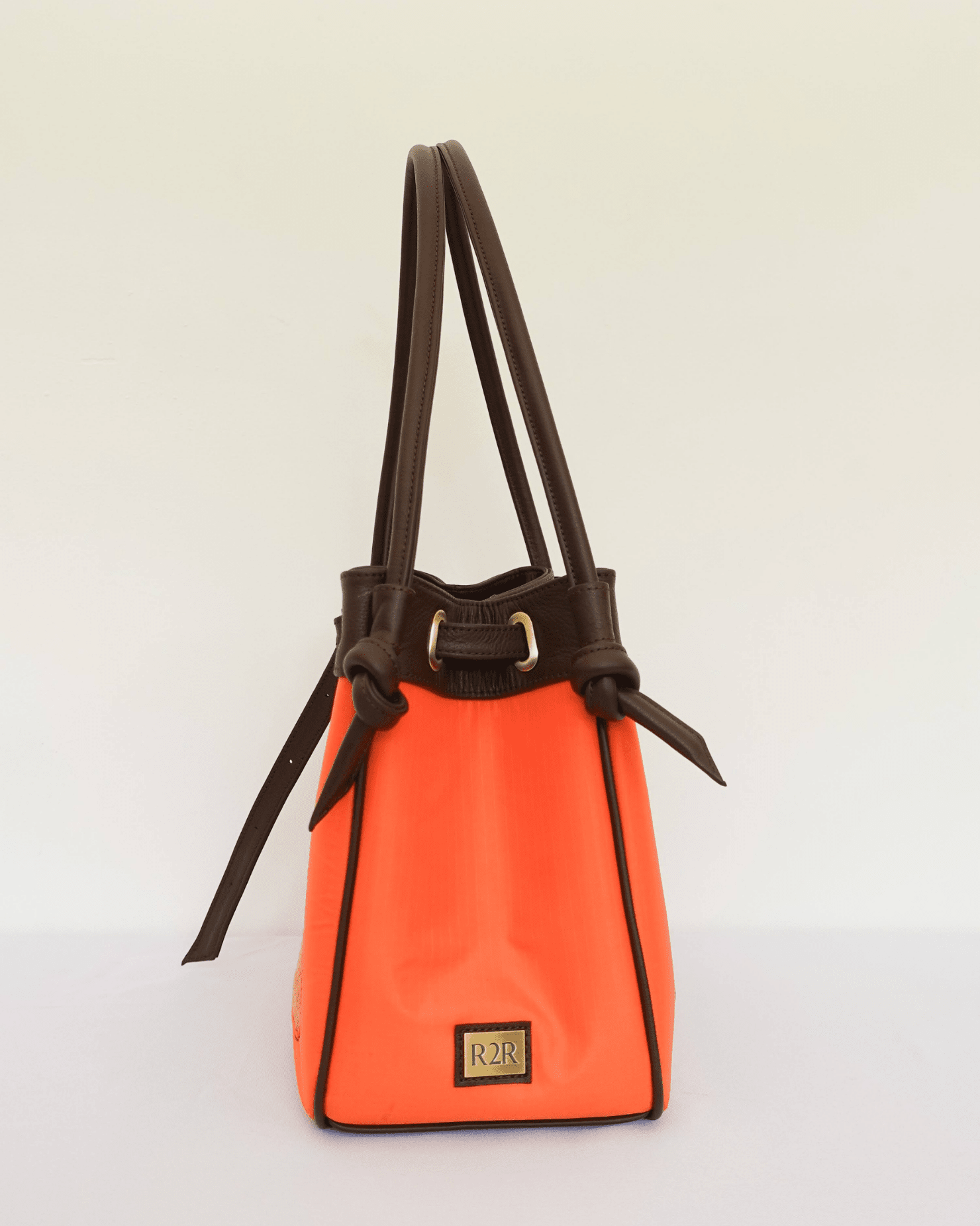 Wave Tote Brown Fashion Rags2Riches