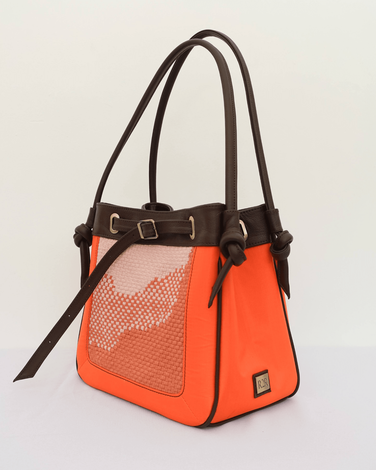 Wave Tote Brown Fashion Rags2Riches