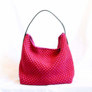 Buslo Checkerboard Red & Fuchsia