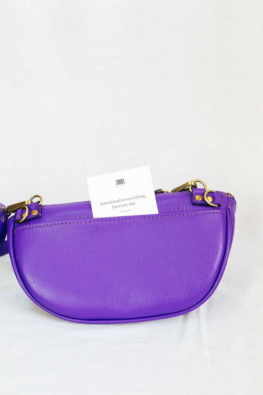 Noah Fanny Pack Purple 1.0 Fashion Rags2Riches