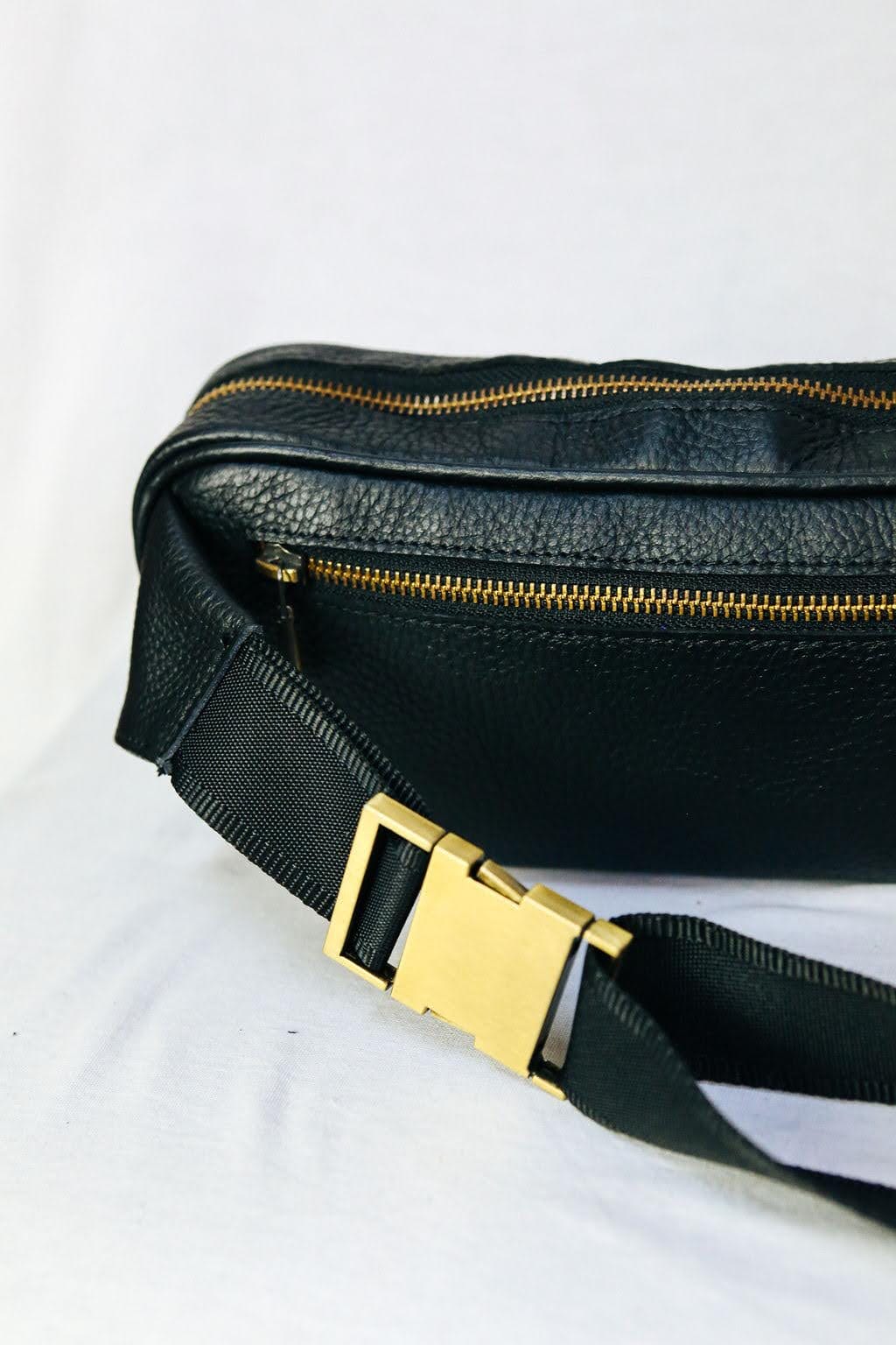 Rafa Fanny Pack Black 1.0 Fashion Rags2Riches