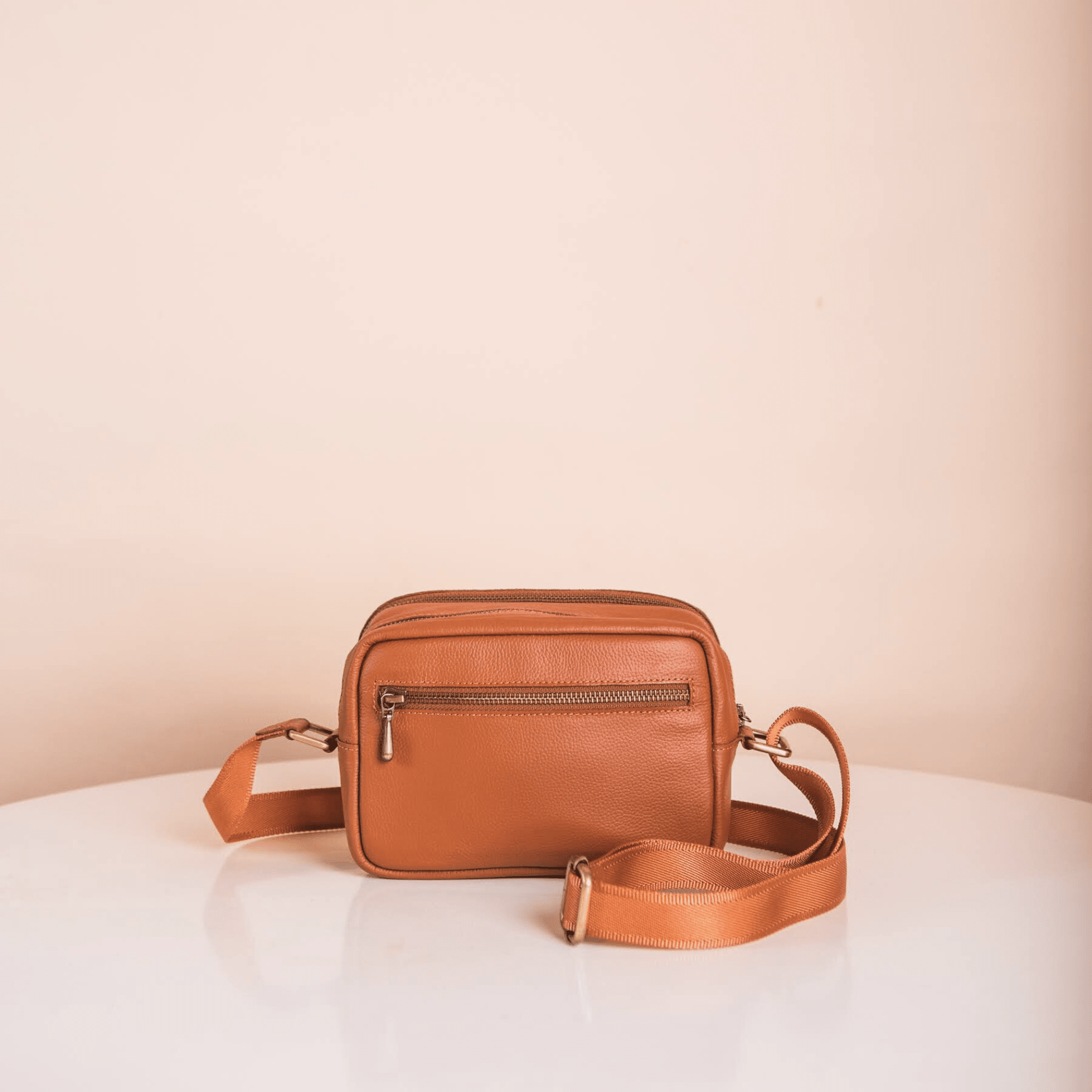 The Platinum Travel Everything-I-Need Sling in Tan R2R