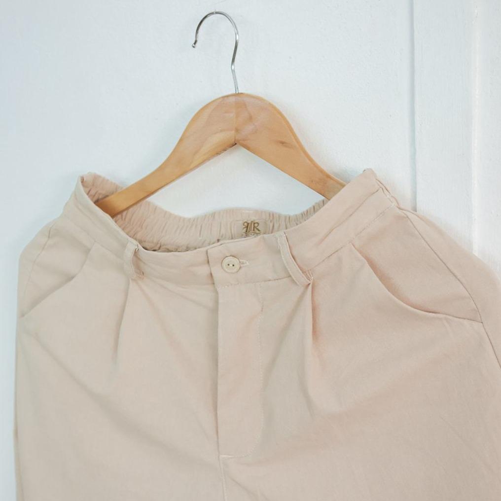 The Wide Pleated Trousers Sand Fashion Rags2Riches