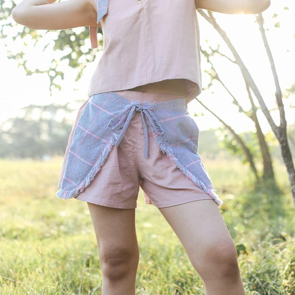 Tulip Shorts Blush Fashion Rags2Riches